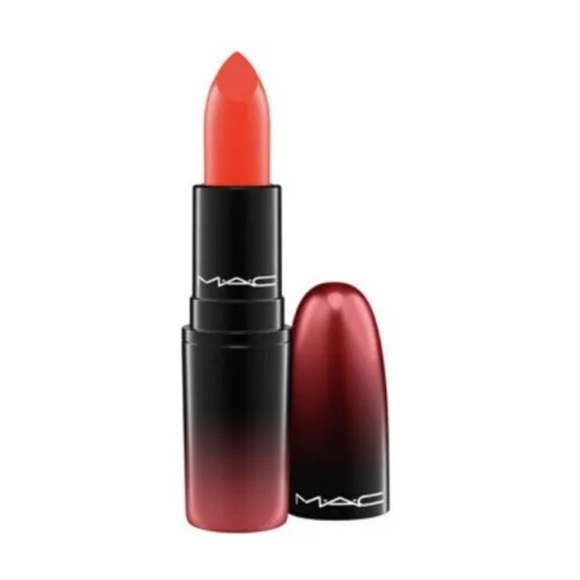 ♥️M.A.C♥️Love Me♥️SHAMELESSLY VAIN♥️BRIGHT ORANGE♥️#427♥️Lipstick♥️ - Picture 1 of 5